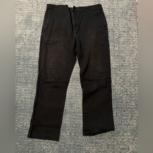 Black adidas skateboarding chinos. 34” waist 32” inseam